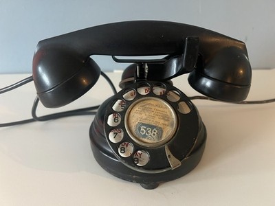 ANTIKES Wählscheiben-Tischtelefon | Bell Systems Western Electric Company