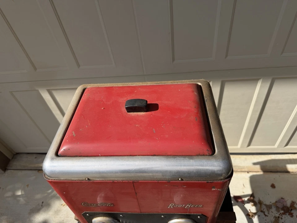 1930’s Coca Cola dispensador de fonte de refrigerante cabo duplo Art Deco original - Imagem 3 de 4