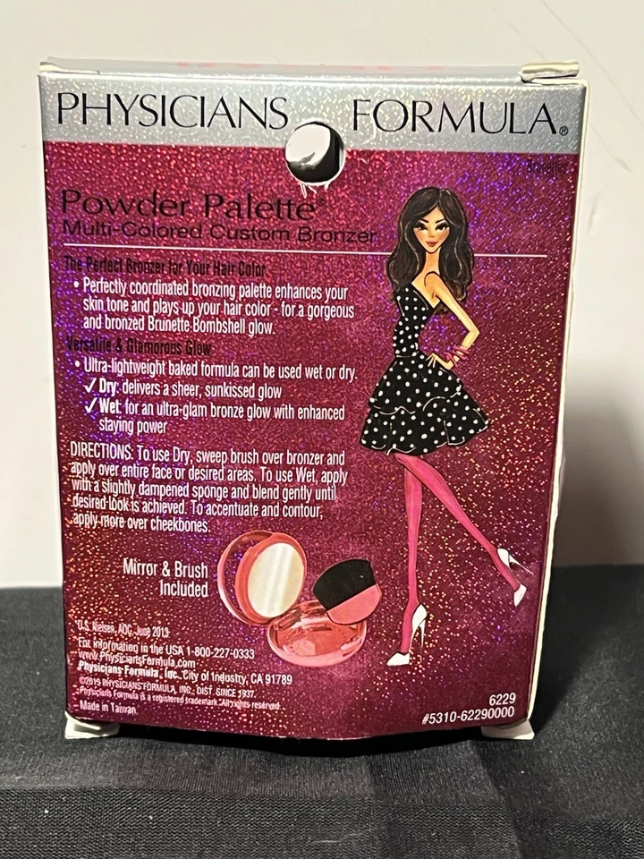 Paleta de pó Physicians Formula morenas #6229 nova. - Imagem 3 de 4