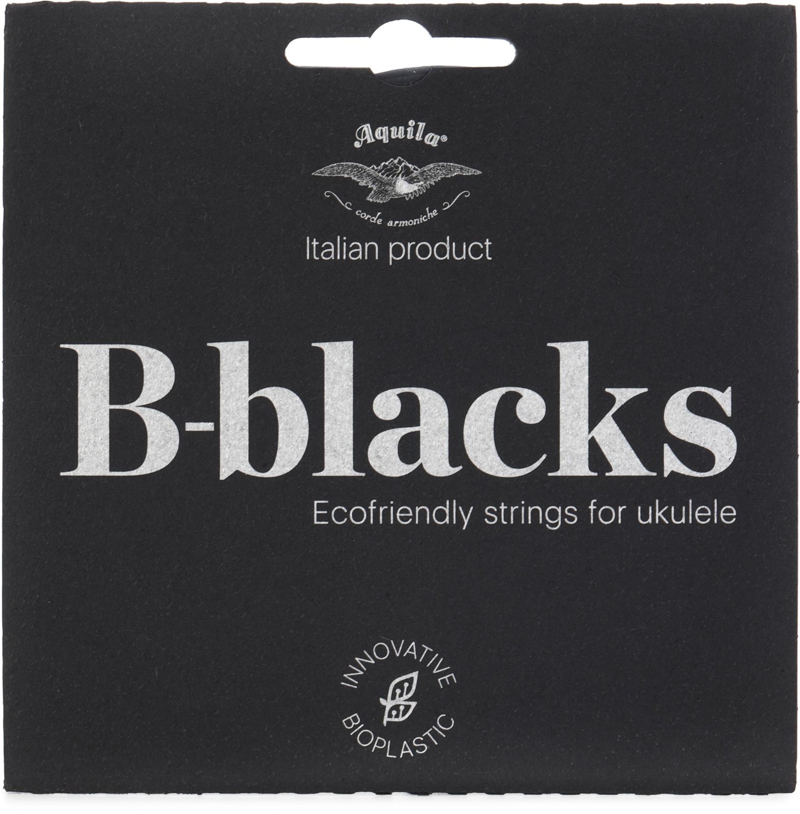 Струны для гавайской гитары Aquila USA B-black Tenor - Low G