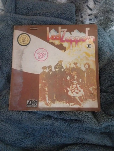 LED Zeppelin II Vinyl LP Record Album, Atlantic 1969