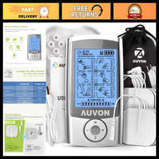 24 Modes TENS Unit Muscle Stimulator for Pain Relief, Premium Electrode Pads