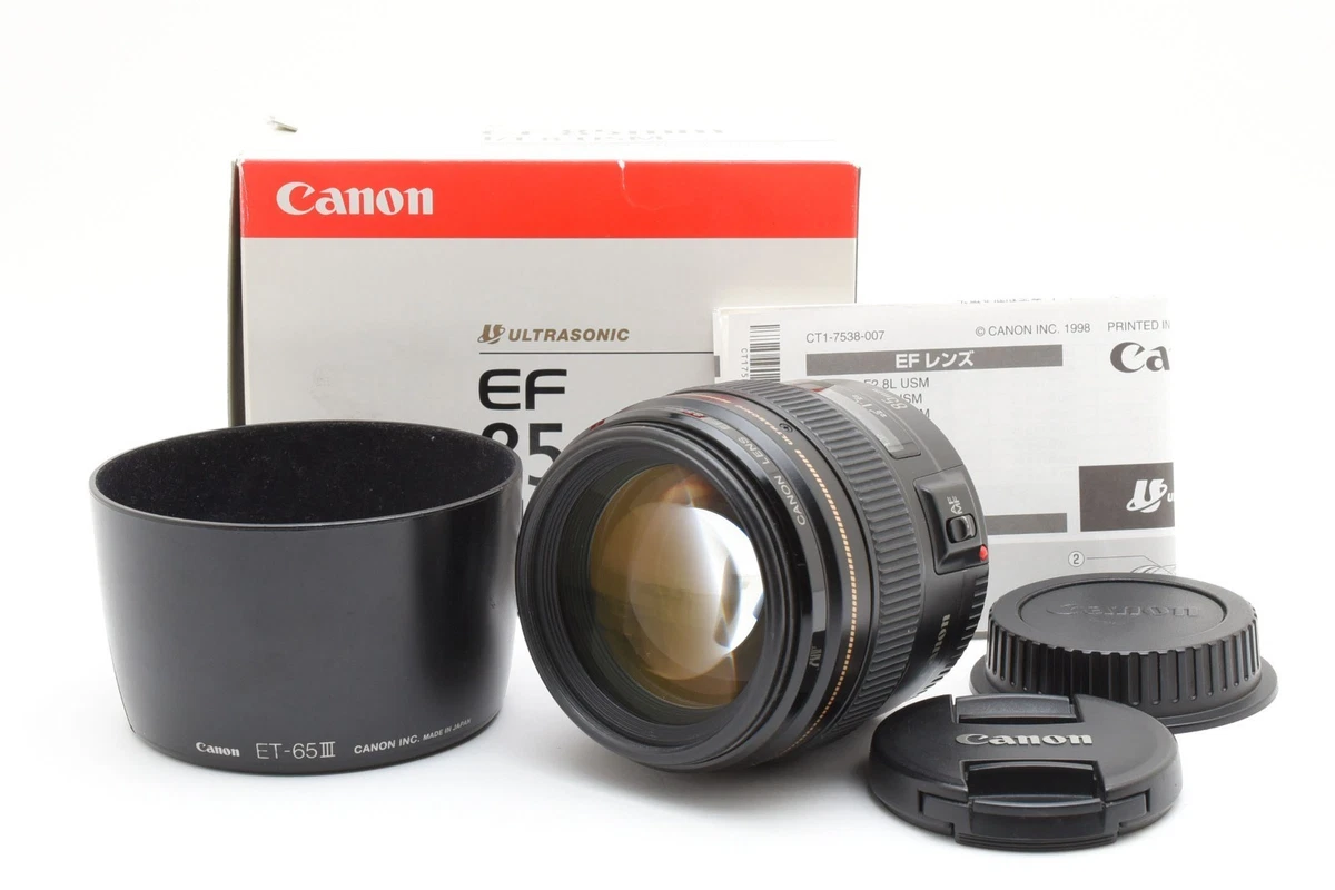 Canon f/1.8 85mm Camera Lenses for sale | eBay UK