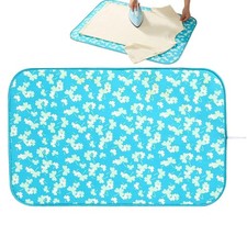 Portable Ironing Mat for Table Top, Foldable Travel Ironing Blanket Steamer Pad