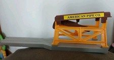Tyco US1 Electric Trucking 3436 Culvert Pipe Loader With Track Set