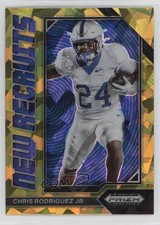 2023 Panini Prizm Draft Picks New Recruits Gold Ice Chris Rodriguez Jr 0i76