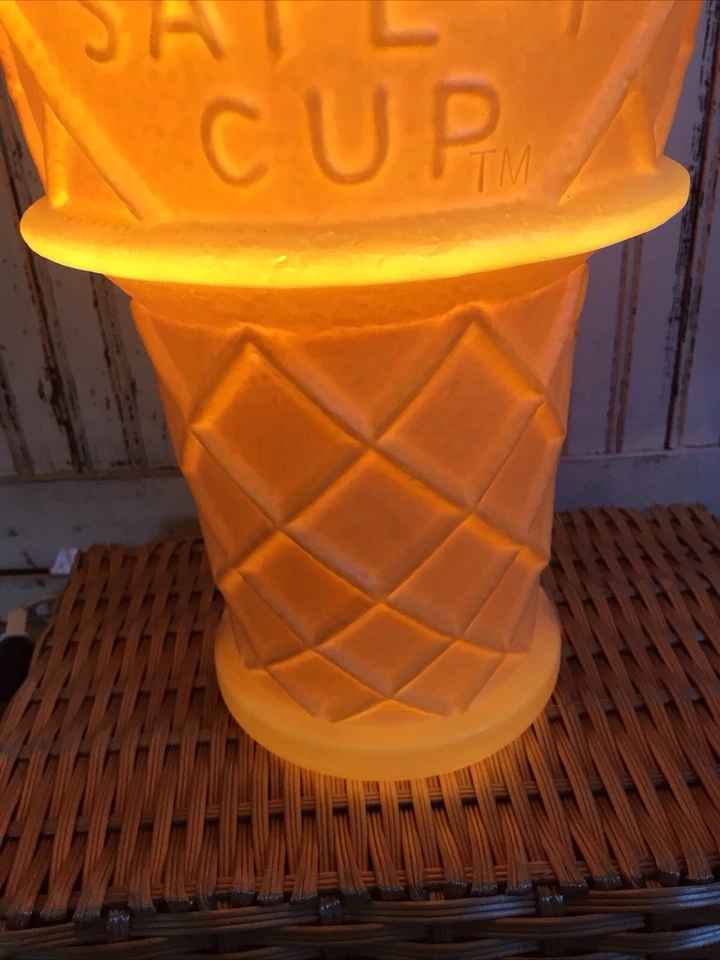 Пресс-форма для выдувания гигантский конус для хранения мороженого витрина ванильный совок безопасная T-чашка ОСВЕЩЕННАЯ - Изображение 3 из 4