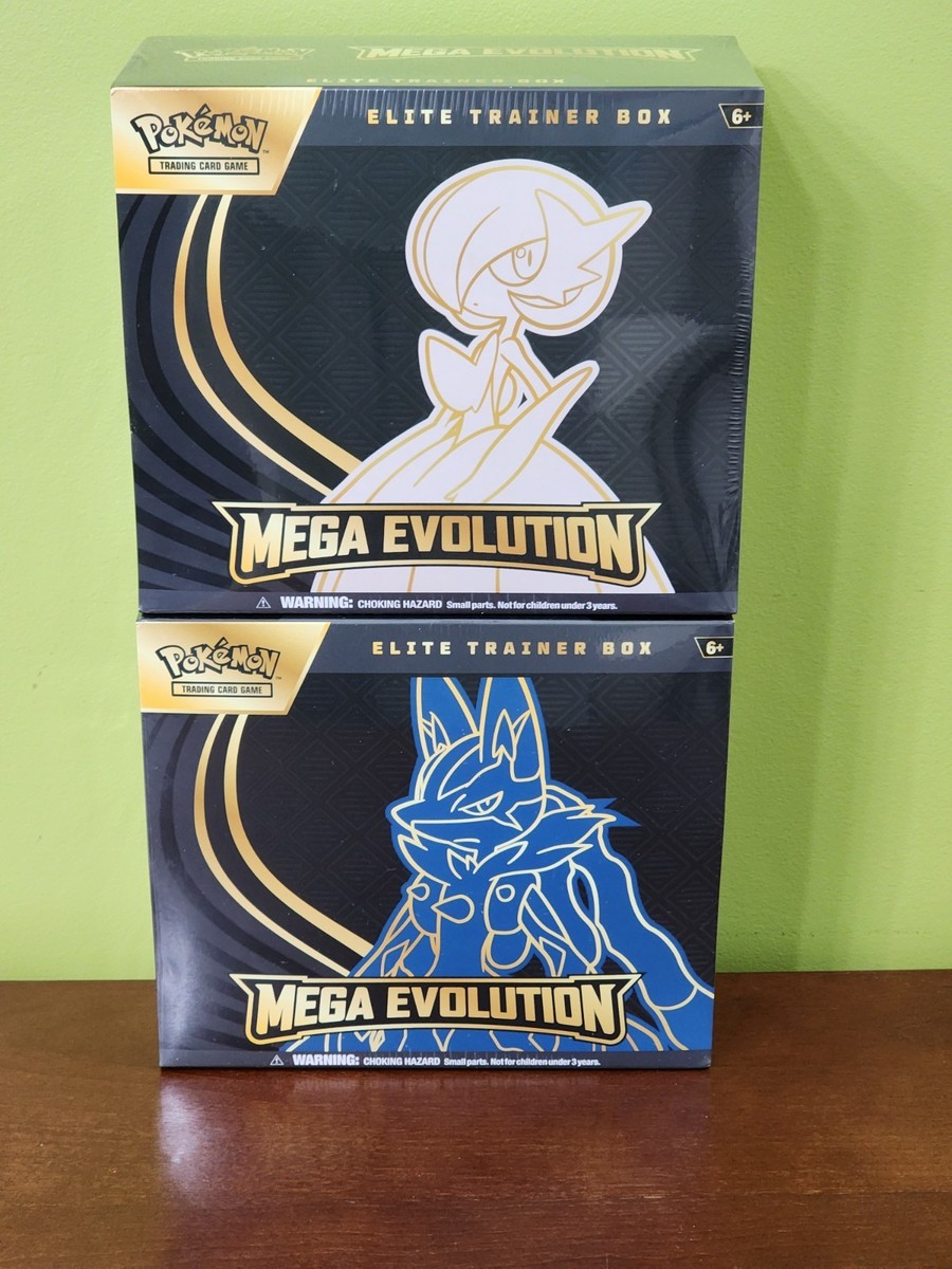 Pokemon Mega Evolution Gardevoir & Lucario ETB Elite Trainer Box