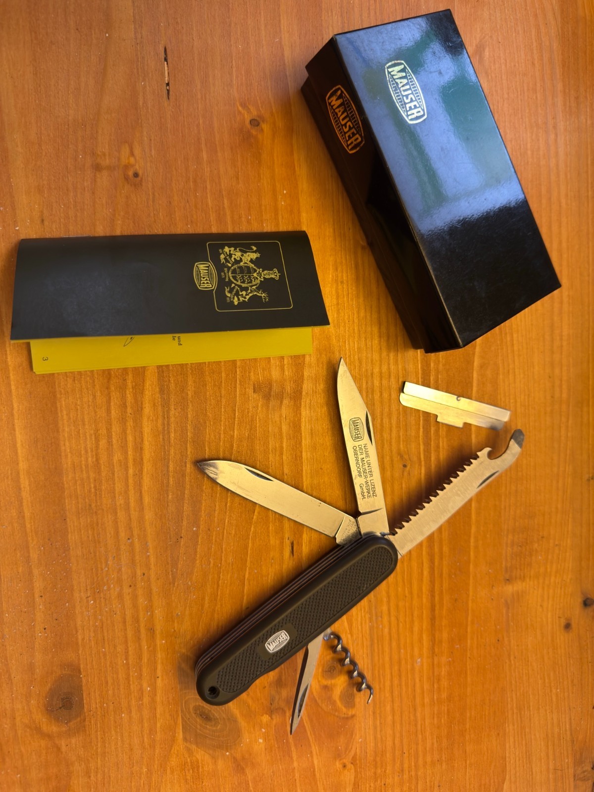 Coltello Victorinox MAUSER Vintage da collezione, custodito con cura in scatola