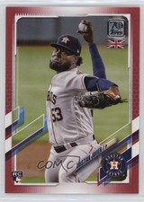 2021 Topps UK Edition Red 4/5 Cristian Javier #108 0e2x