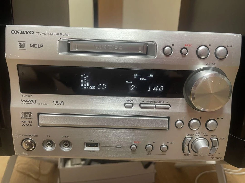 Onkyo FR-N9X CD MD Recorder MiniDisc Deck mit Fernbedienung getestet Japan - Bild 3 von 4