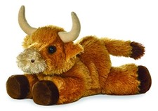 Aurora 8" Toro Bull 31292 Plush Stuffed Animal Toy