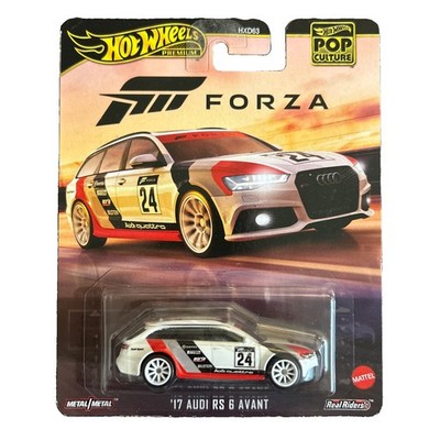 2024 Hot Wheels Premium Pop Culture Forza '17 Audi RS 6 Avant New!