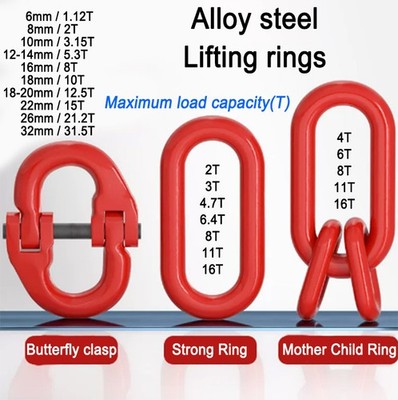 Alloy Steel Component Connectors, Hammer Lock Chain Connectors 6mm - 32mm