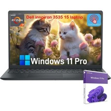 DELL Inspiron Laptop 15.6 in Touch 8 core Ryzen 7 UpTo 64GB RAM 4TB SSD Win Pro