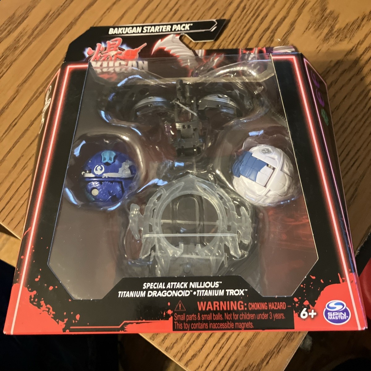 Special Attack Nillious Titanium Dragonoid Trox Bundle Bakugan Special  Attack Set - Nillious, Titanium Dragonoid \u0026 Titanium Trox Battle Figures  Bakugan Figures, image size:1200x1200