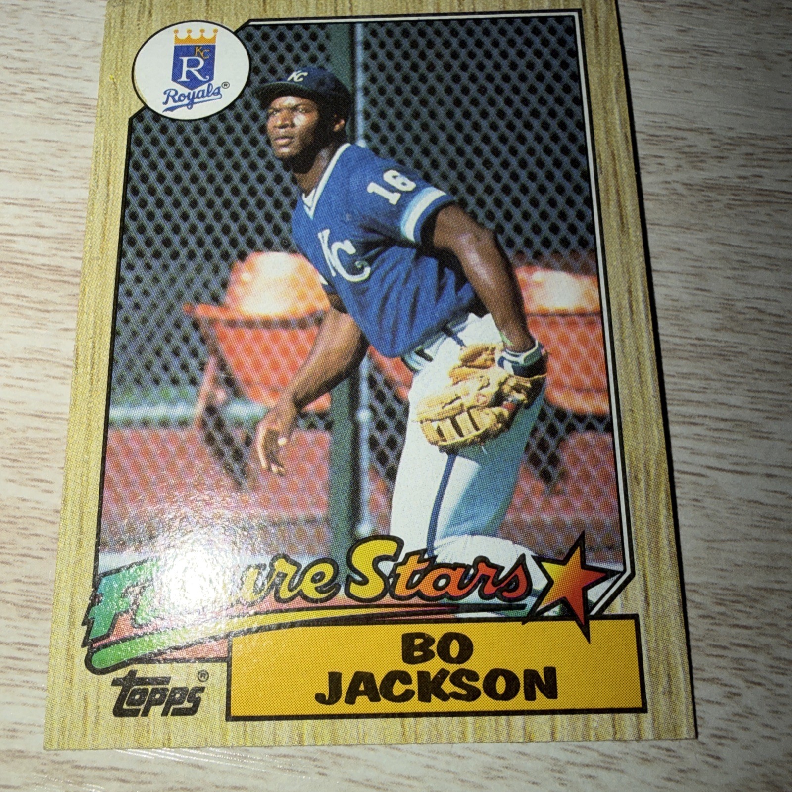 Bo Jackson Topps 1987 #170 Future Stars