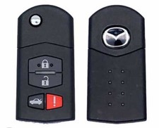 Oem Mazda 3 6 Mx-5 Flip Key Fob Keyless Remote Alarm Bgbx1t478ske12501 4 Bt