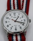 Vtg Timex Men Analog Quartz Watch T2N746 Round Face Easy Reader WR 30 M Indiglo