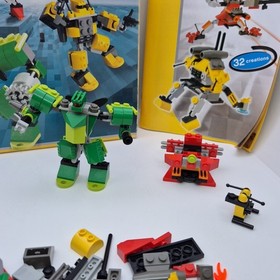 LEGO 4097 Designer Set 32 Creations Incomplete Set With Instructions And Box