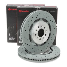 BREMBO Bremsscheiben Ø 360mm für ALFA ROMEO GIULIA 952 STELVIO 949 2.9 Q4 vorne