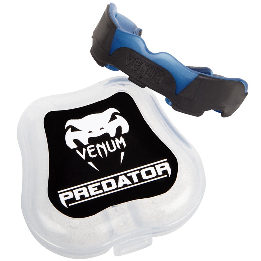 Venum Predator Mouthguard with Case - Black/Blue