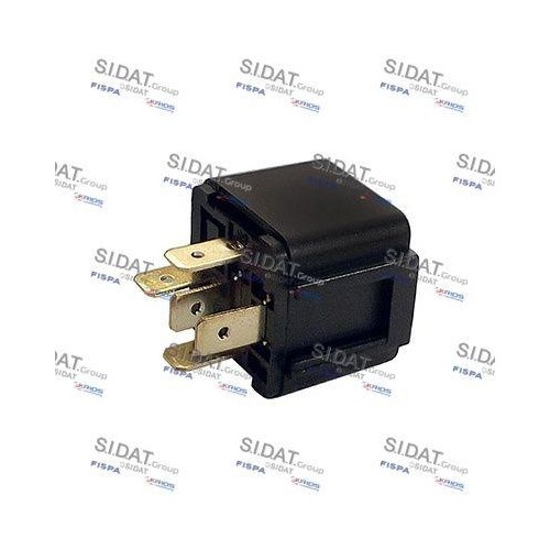 Relais Sidat 3.237004 pour Alfa Romeo et Iveco - Composant électrique 12V 40A