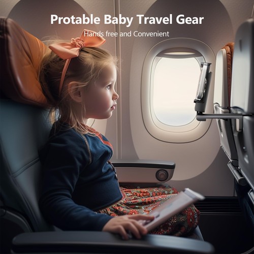 MiiKARE Airplane Travel Essentials Phone Holder, Universal Handsfree Phone Mo... - 第 8/9 張圖片