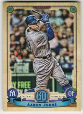 2019 Topps Gypsy Queen #300 Aaron Judge BASEBALL New York Yankees