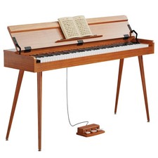 Digital Piano 88 Key Weighted Keyboard,Full-Size Desk Progressive Hammer-Acti...