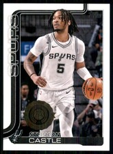 2025-26 Topps #197 Stephon Castle San Antonio Spurs 53304