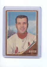 1962 Topps Ken Boyer St. Louis Cardinals #370 🚀😳💥 VGEX