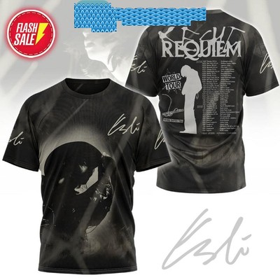 【公式売切】keshi Requiem tour tシャツ 日本未発売 Keshi Vintage Requiem World Tour T-Shirt