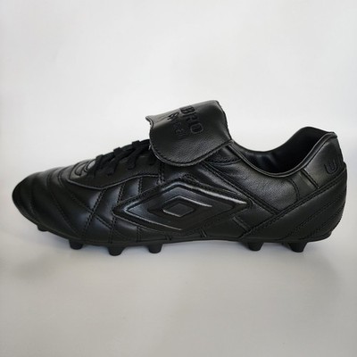 Umbro Speciali Maxim FG Soccer Cleats Black Leather 86526U D88