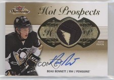 2013 Fleer Showcase Hot Prospects Tier 1 48/375 Beau Bennett #179 Patch Auto 0af