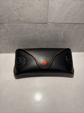 Ray-Ban Scuderia Ferrari Black Red Trim Sunglasses Case ONLY With Authenticity