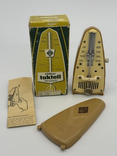 Wittner Taktell Piccolo 835 Metronome w/ Box Excellent Condition