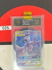 Grade10 Pokemon TCG Chinese Mewtwo & Mew GX RR - Sun & Moon, CSM2bC-034