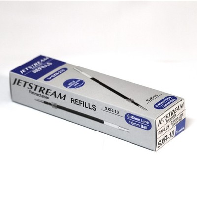 uni-ball 12 Stück Refillmine Ersatzmine Blau SXR-10-B Jetstream (für SXN-210)