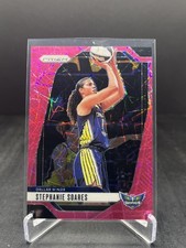 2024 Panini Prizm WNBA Basketball Stephanie Soares Pink Velocity 38/79 #47