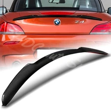 For 2009-2016 BMW Z4 E89 V-Style Real Carbon Fiber Rear Trunk Lid Spoiler Wing