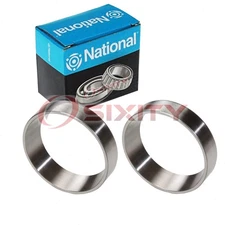 2 pc National Rear Axle Differential Bearing Races for 1987-1988 Chevrolet vo