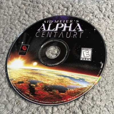 Sid Meiers Alpha Centauri PC No Cover Disc Only Not tested