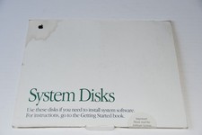 1991 Vintage Apple Macintosh System 7.0.1 3 Disks 914-0363-b Software mac