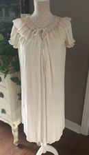 Vintage Peignoir Set Candlelight Gown Robe Nylon Lingerie Size Large Made USA