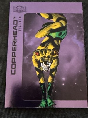 2025 Upper Deck Skybox Metal Universe Batman Copperhead 193 Purple FX Parallel
