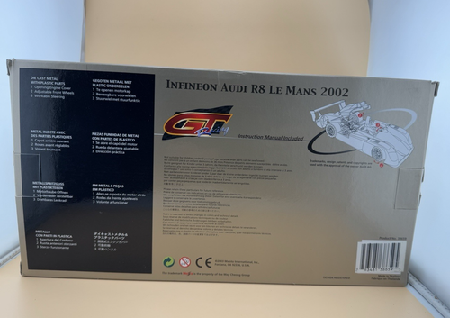 Maisto GT Racing Infineon Audi R8 Le Mans 2002 #1 1:18 Scale NIB - Picture 8 of 12