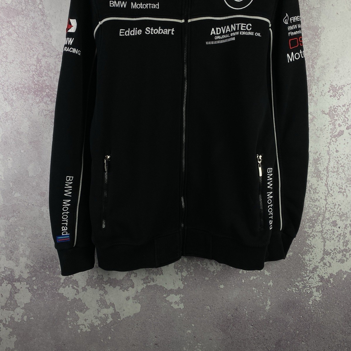 Vintage BMW Motorrad Tyco Jacket Racing F1 Bike Sport Men's Long