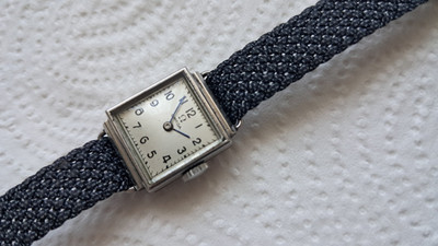 Omega Damen Handaufzug Uhr funktioniert einwandfrei