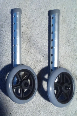 Mckesson Universal Walker Wheels, Adjustable, 5 in Caster Wheels, 1 Pair